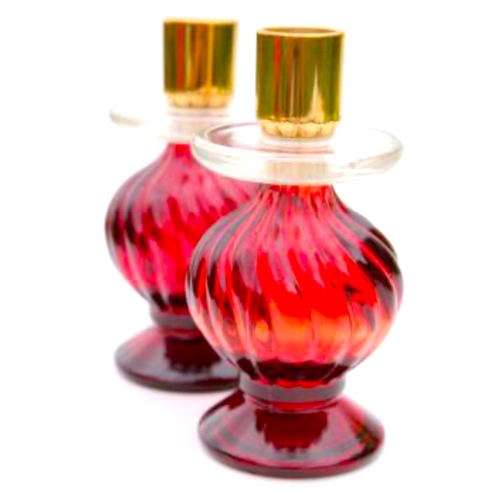Vintage Avon Cologne Bottles for Candlesticks